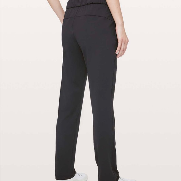 Lululemon Women’s On the Fly Pants Full Length Black - Picture 3 of 3